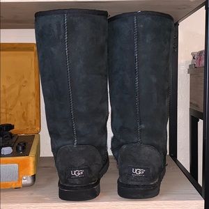 Tall black Uggs